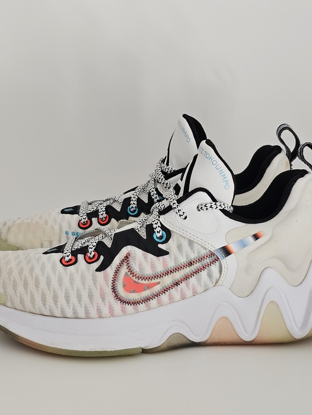 Nike Giannis Immortality Zoom Air Mesh Cushion Basketball Shoes Mens 8.5 DH44770 - Picture 3 of 11